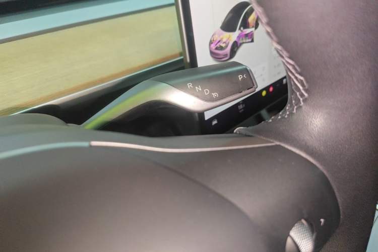 Used Tesla Model 3 2021 Revised Version Standard Range Rear-Wheel Drive Upgraded Edition 3D1 Gear Lever