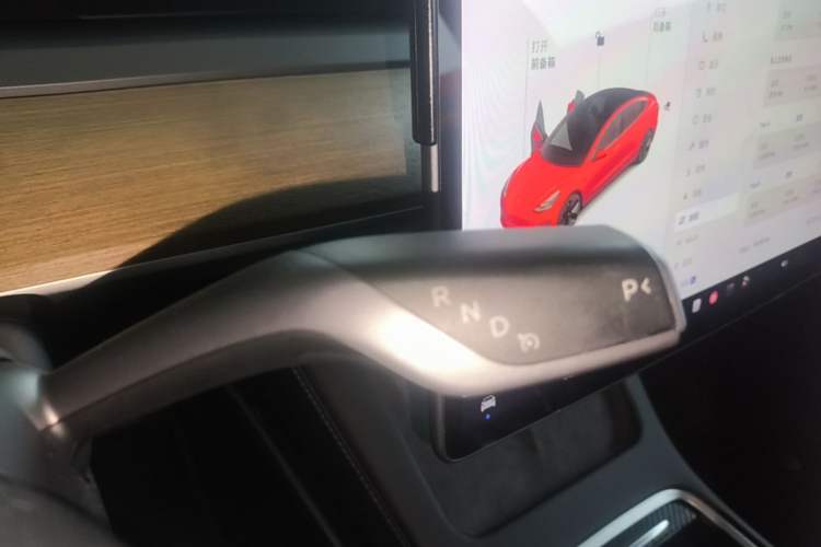 Used Tesla Model 3 2021 Revised Version Standard Range Rear-Wheel Drive Upgraded Edition 3D1 Gear Lever