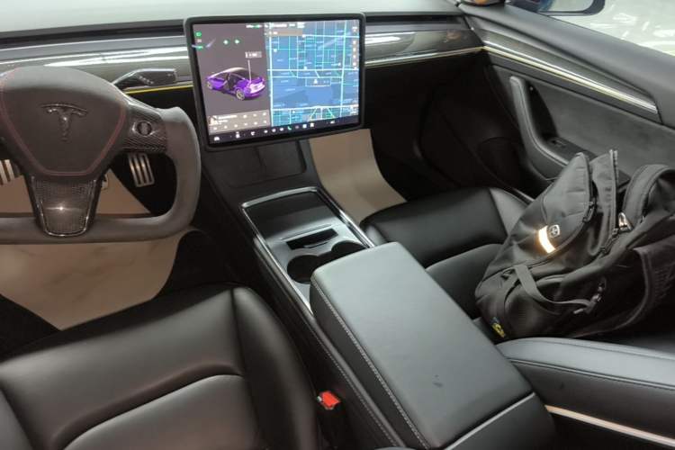 Used Tesla Model 3 2021 Revised Version Standard Range Rear-Wheel Drive Upgraded Edition 3D1 Gear Lever