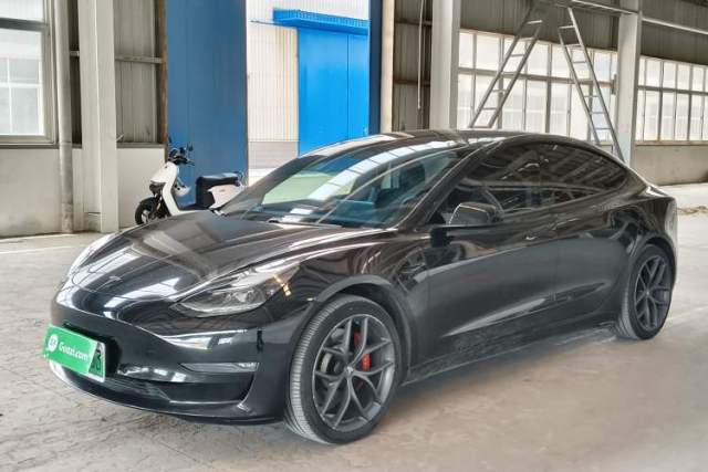 Used Tesla Model 3 2021 Revised Performance Version with All-Wheel Drive 3D1