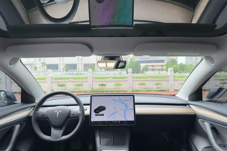 Used Tesla Model 3 2021 Standard Range Rear-Drive Upgraded Version Headliner