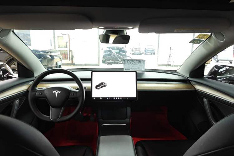 Used Tesla Model 3 2021 Revised Version Standard Range Rear-Wheel Drive Upgraded Edition 3D1 Headliner