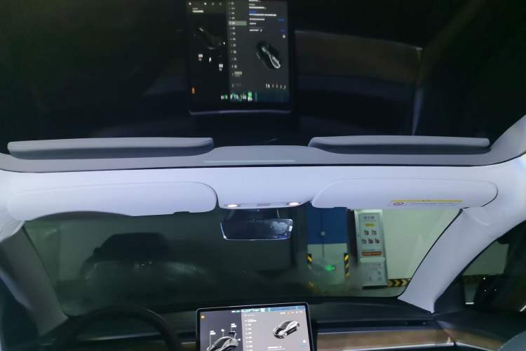 Used Tesla Model 3 2021 Standard Range Rear-Wheel Drive Upgraded Version 3D6 Headliner