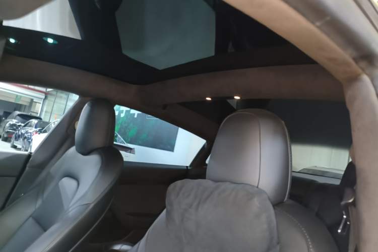 Used Tesla Model 3 2021 Standard Range Rear-Wheel Drive Upgraded Version 3D6 Headliner