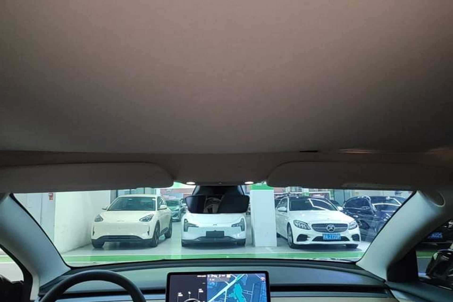 Used Tesla Model 3 2021 Revised Version Standard Range Rear-Wheel Drive Upgraded Edition 3D1 Headliner
