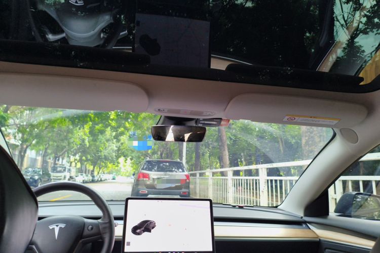 Used Tesla Model 3 2021 Standard Range Rear-Wheel Drive Upgraded Version 3D6 Headliner