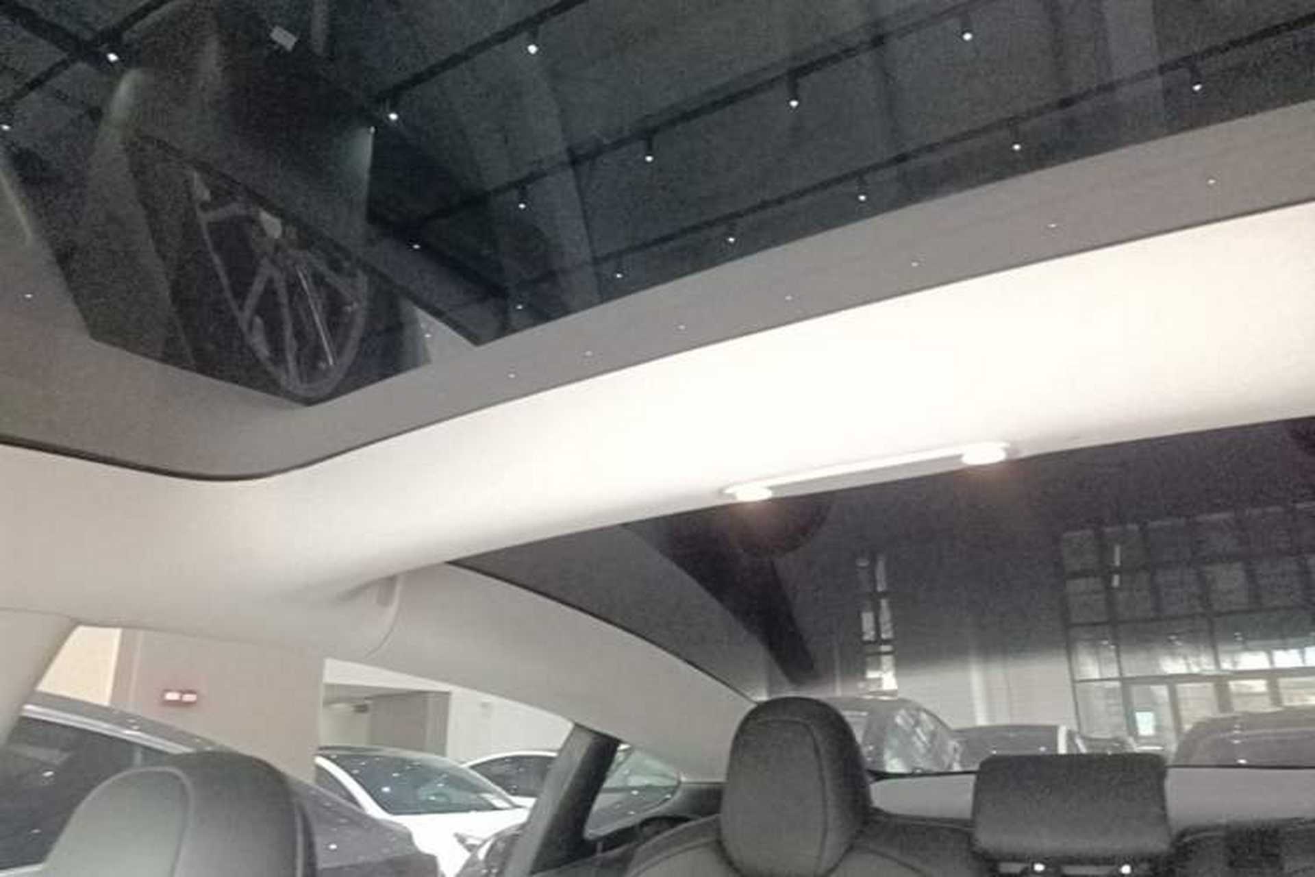 Used Tesla Model 3 2021 Standard Range Rear-Wheel Drive Upgraded Version 3D6 Headliner