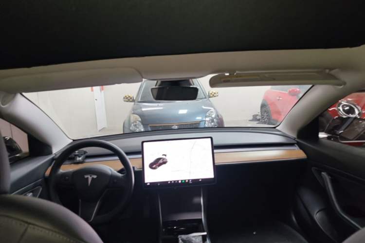 Used Tesla Model 3 2021 Standard Range Rear-Drive Upgraded Version Headliner
