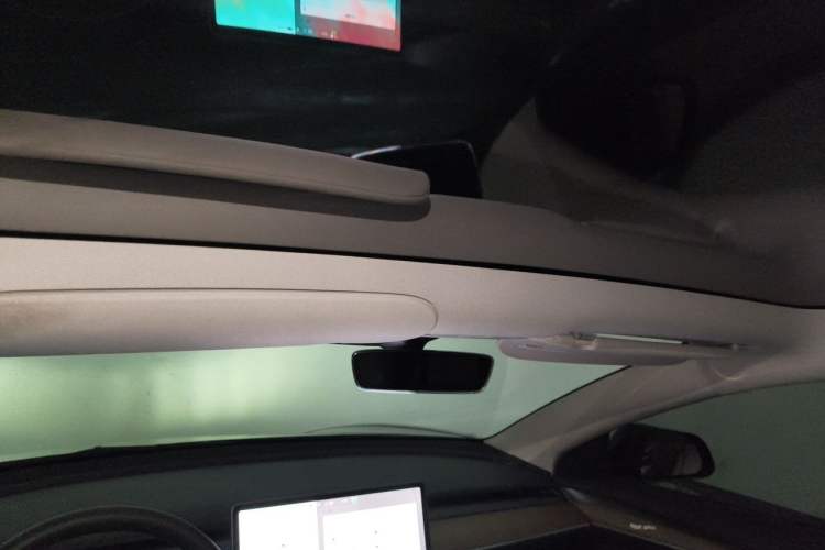 Used Tesla Model 3 2021 Standard Range Rear-Wheel Drive Upgraded Version 3D6 Headliner