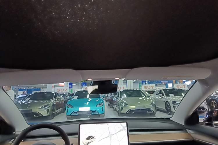 Used Tesla Model 3 2021 Revised Version Standard Range Rear-Wheel Drive Upgraded Edition 3D1 Headliner