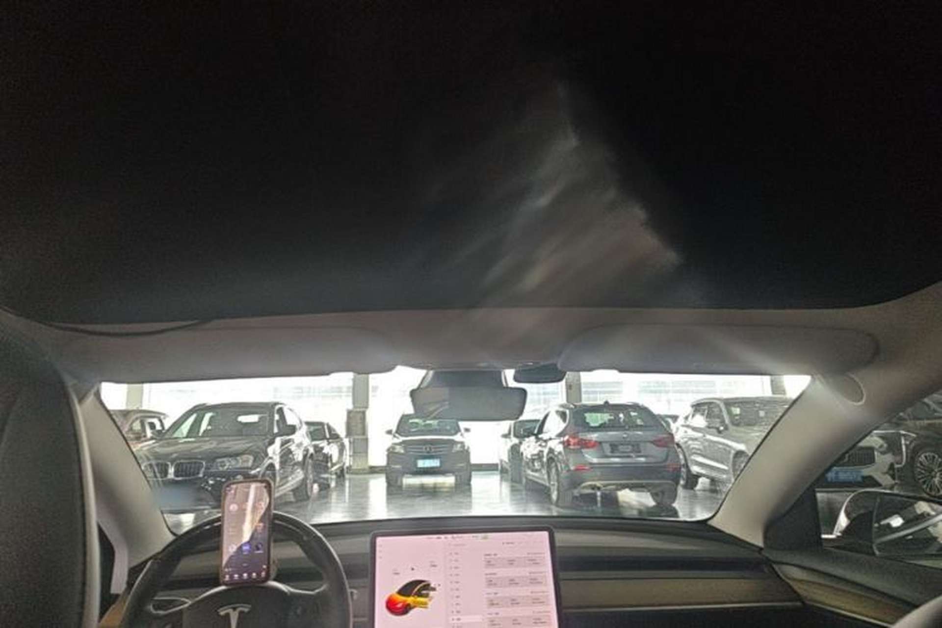 Used Tesla Model 3 2021 Standard Range Rear-Drive Upgraded Version Headliner