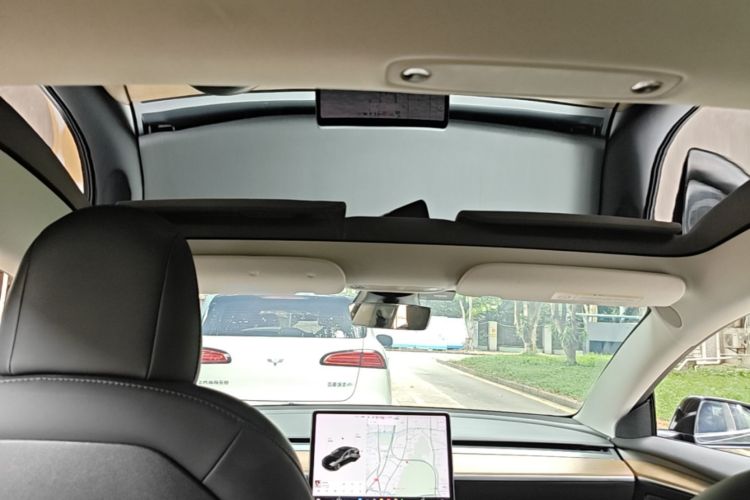 Used Tesla Model 3 2021 Revised Version Standard Range Rear-Wheel Drive Upgraded Edition 3D1 Headliner