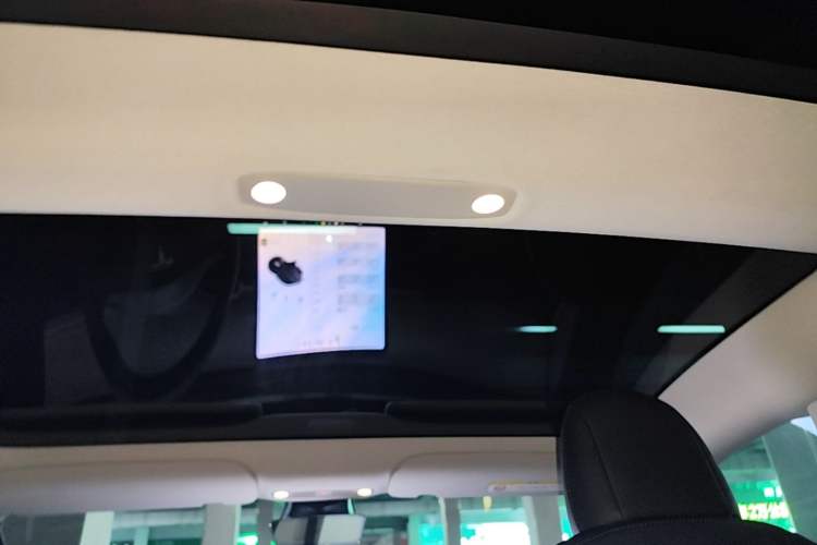 Used Tesla Model 3 2021 Revised Performance Version with All-Wheel Drive 3D1 Headliner