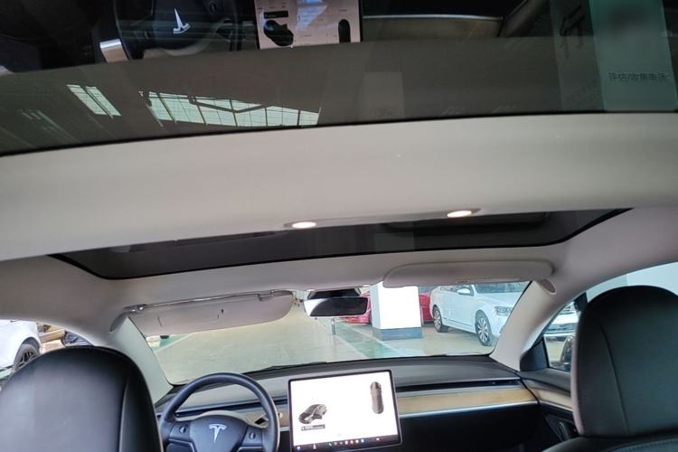 Used Tesla Model 3 2021 Revised Performance Version with All-Wheel Drive 3D1 Headliner