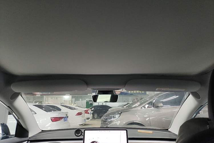 Used Tesla Model 3 2021 Standard Range Rear-Wheel Drive Upgraded Version 3D6 Headliner