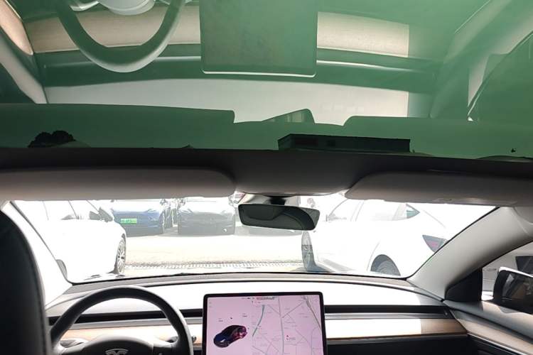 Used Tesla Model 3 2021 Standard Range Rear-Wheel Drive Upgraded Version 3D6 Headliner