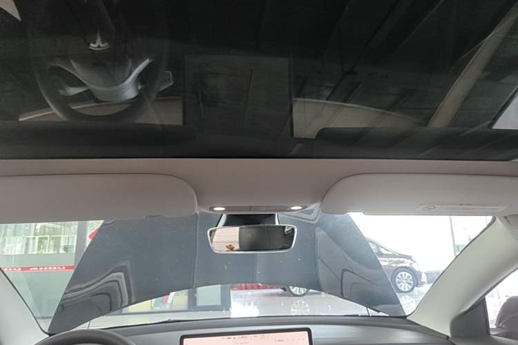 Used Tesla Model 3 2021 Standard Range Rear-Wheel Drive Upgraded Version 3D6 Headliner
