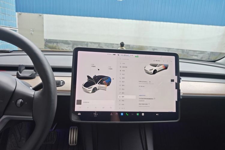 Used Tesla Model 3 2021 Revised Version Standard Range Rear-Wheel Drive Upgraded Edition 3D1 Instrument Cluster