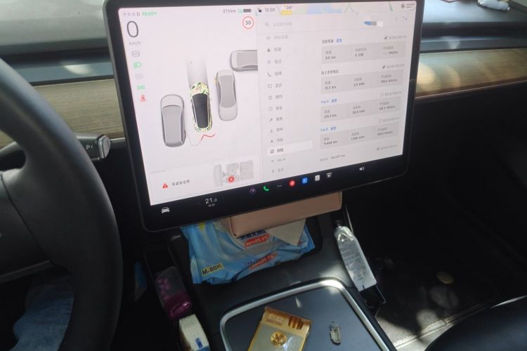 Used Tesla Model 3 2021 Standard Range Rear-Wheel Drive Upgraded Version 3D6 Instrument Cluster