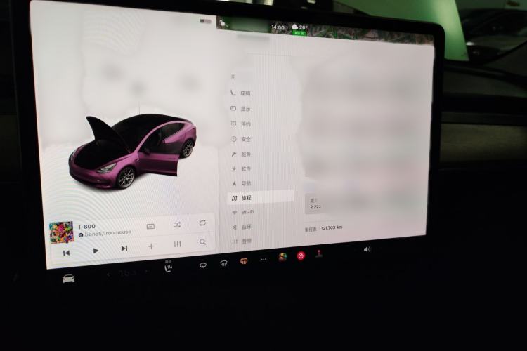 Used Tesla Model 3 2021 Standard Range Rear-Wheel Drive Upgraded Version 3D6 Instrument Cluster