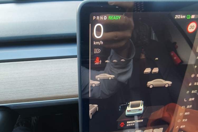 Used Tesla Model 3 2021 Performance High-Performance All-Wheel-Drive Version Instrument Cluster