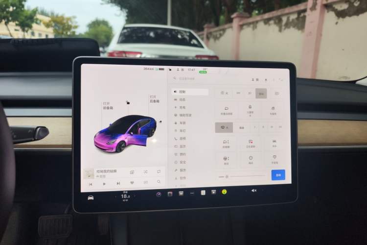 Used Tesla Model 3 2021 Standard Range Rear-Wheel Drive Upgraded Version 3D6 Instrument Cluster