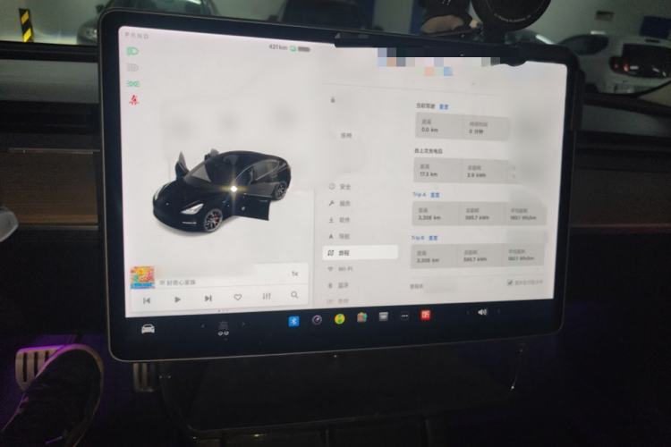 Used Tesla Model 3 2021 Performance High-Performance All-Wheel-Drive Version Instrument Cluster