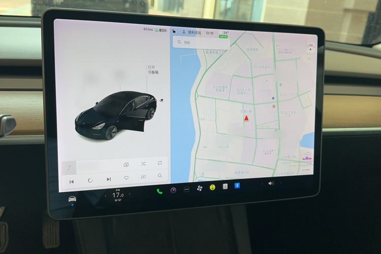 Used Tesla Model 3 2021 Standard Range Rear-Drive Upgraded Version Instrument Cluster