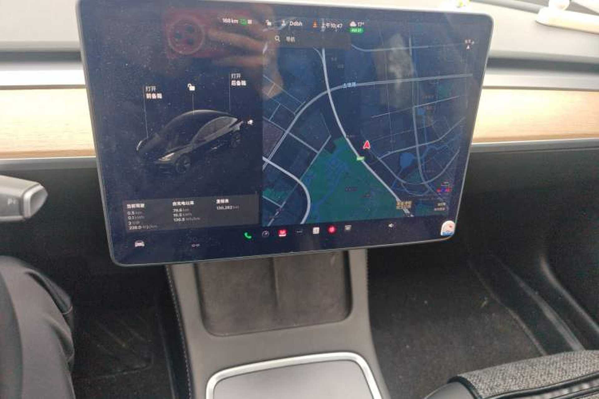 Used Tesla Model 3 2021 Revised Version Standard Range Rear-Wheel Drive Upgraded Edition 3D1 Instrument Cluster