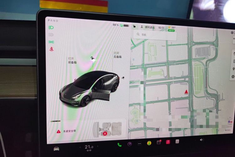 Used Tesla Model 3 2021 Standard Range Rear-Drive Upgraded Version Instrument Cluster