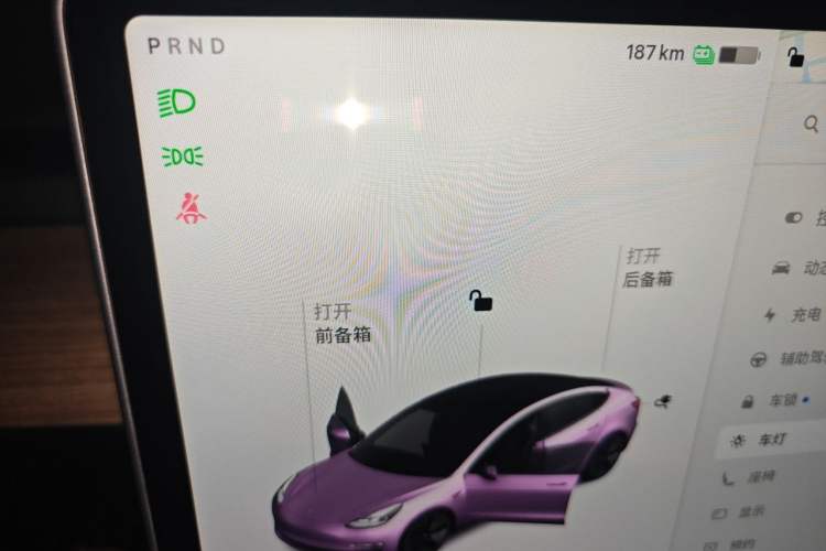 Used Tesla Model 3 2021 Standard Range Rear-Wheel Drive Upgraded Version 3D6 Instrument Cluster