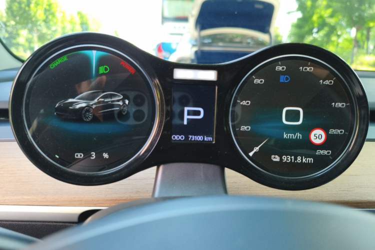 Used Tesla Model 3 2021 Revised Version Standard Range Rear-Wheel Drive Upgraded Edition 3D1 Instrument Cluster