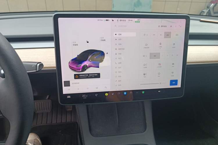 Used Tesla Model 3 2021 Revised Version Standard Range Rear-Wheel Drive Upgraded Edition 3D1 Instrument Cluster