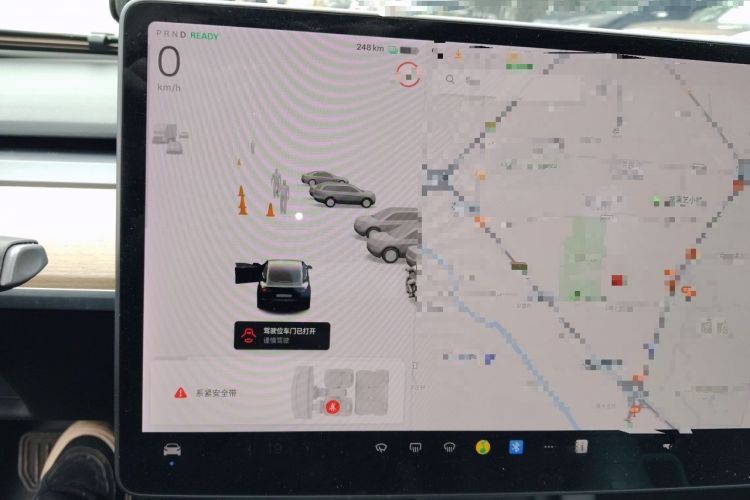 Used Tesla Model 3 2021 Revised Version Standard Range Rear-Wheel Drive Upgraded Edition 3D1 Instrument Cluster