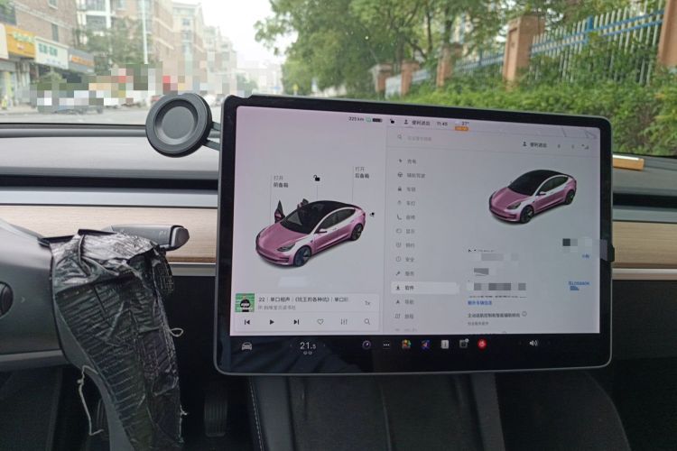 Used Tesla Model 3 2021 Standard Range Rear-Wheel Drive Upgraded Version 3D6 Instrument Cluster