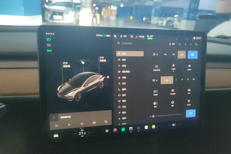 Used Tesla Model 3 2021 Standard Range Rear-Drive Upgraded Version Instrument Cluster
