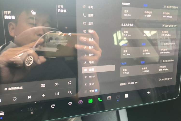 Used Tesla Model 3 2021 Standard Range Rear-Drive Upgraded Version Instrument Cluster