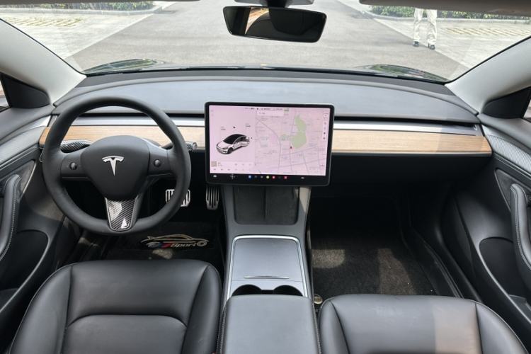 Used Tesla Model 3 2021 Standard Range Rear-Drive Upgraded Version Interior 1