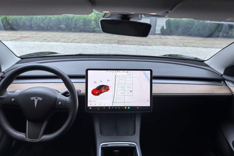 Used Tesla Model 3 2021 Revised Version Standard Range Rear-Wheel Drive Upgraded Edition 3D1 Interior 2
