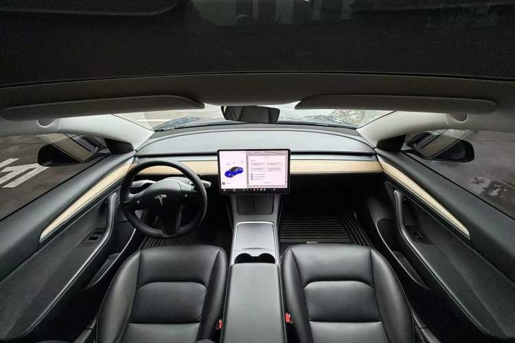 Used Tesla Model 3 2021 Standard Range Rear-Drive Upgraded Version Interior 2