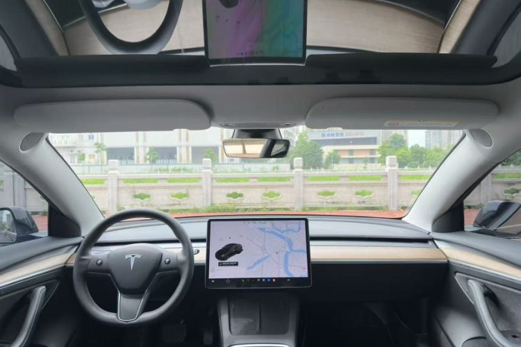 Used Tesla Model 3 2021 Standard Range Rear-Drive Upgraded Version Interior 3
