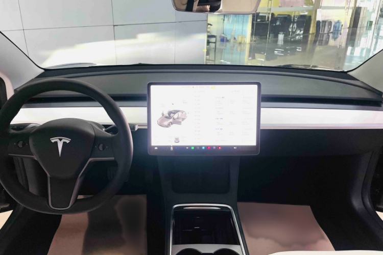 Used Tesla Model 3 2021 Standard Range Rear-Wheel Drive Upgraded Version 3D6 Interior 3