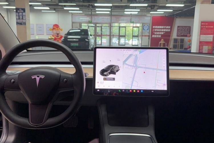 Used Tesla Model 3 2021 Standard Range Rear-Drive Upgraded Version Interior 3