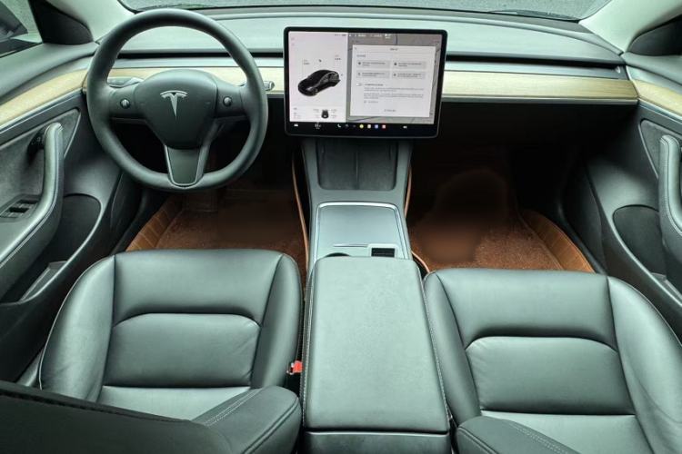 Used Tesla Model 3 2021 Standard Range Rear-Drive Upgraded Version Interior 3