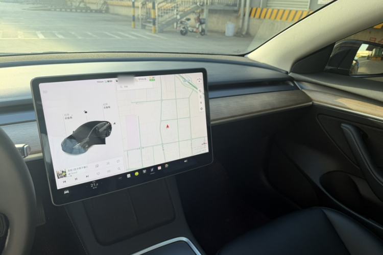 Used Tesla Model 3 2021 Revised Version Standard Range Rear-Wheel Drive Upgraded Edition 3D1 Interior 4