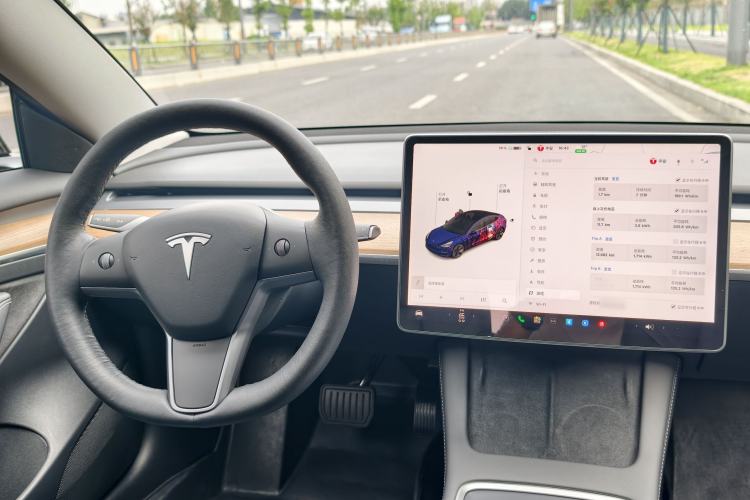 Used Tesla Model 3 2021 Standard Range Rear-Wheel Drive Upgraded Version 3D6 Interior 6