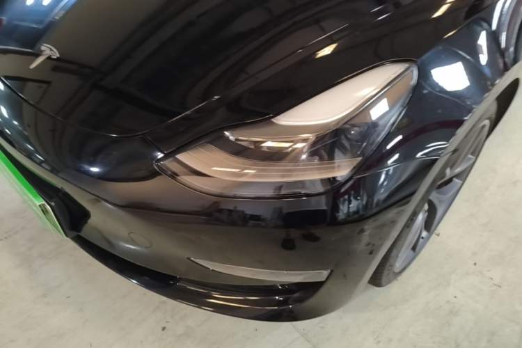 Used Tesla Model 3 2021 Performance High-Performance All-Wheel-Drive Version Left Front Headlight