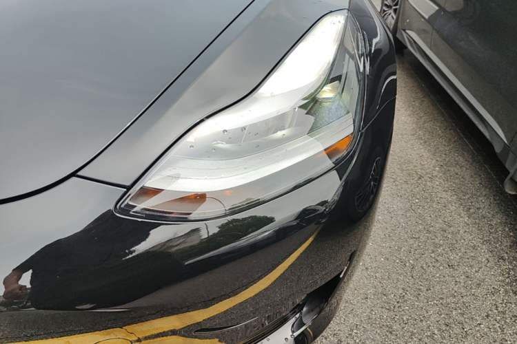 Used Tesla Model 3 2021 Revised Version Standard Range Rear-Wheel Drive Upgraded Edition 3D1 Left Front Headlight
