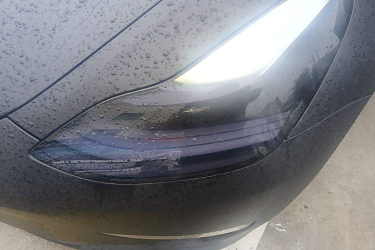 Used Tesla Model 3 2021 Performance High-Performance All-Wheel-Drive Version Left Front Headlight