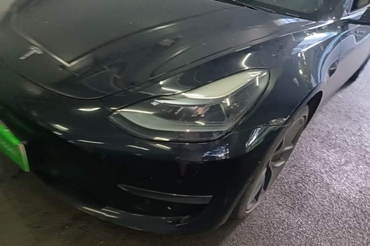 Used Tesla Model 3 2021 Revised Version II – Performance High-Performance All-Wheel-Drive Edition Left Front Headlight